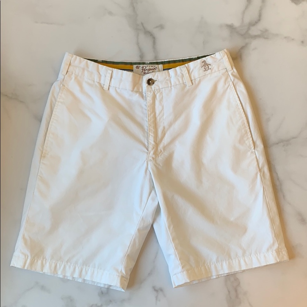 White Penguin shorts